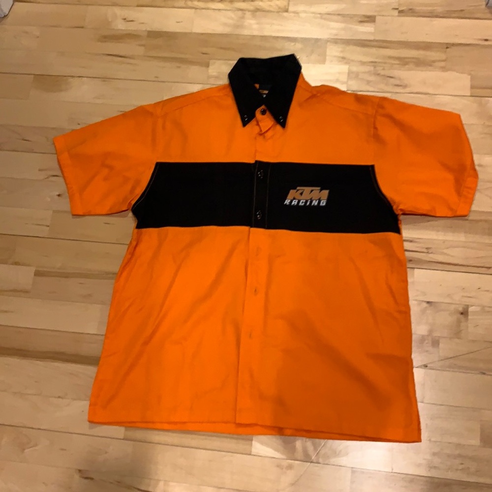 KTM Racing Mechanic/Team Button Up